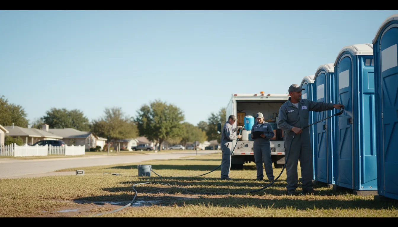 Long-Term Portable Toilet Rental in Dell City, TX near me